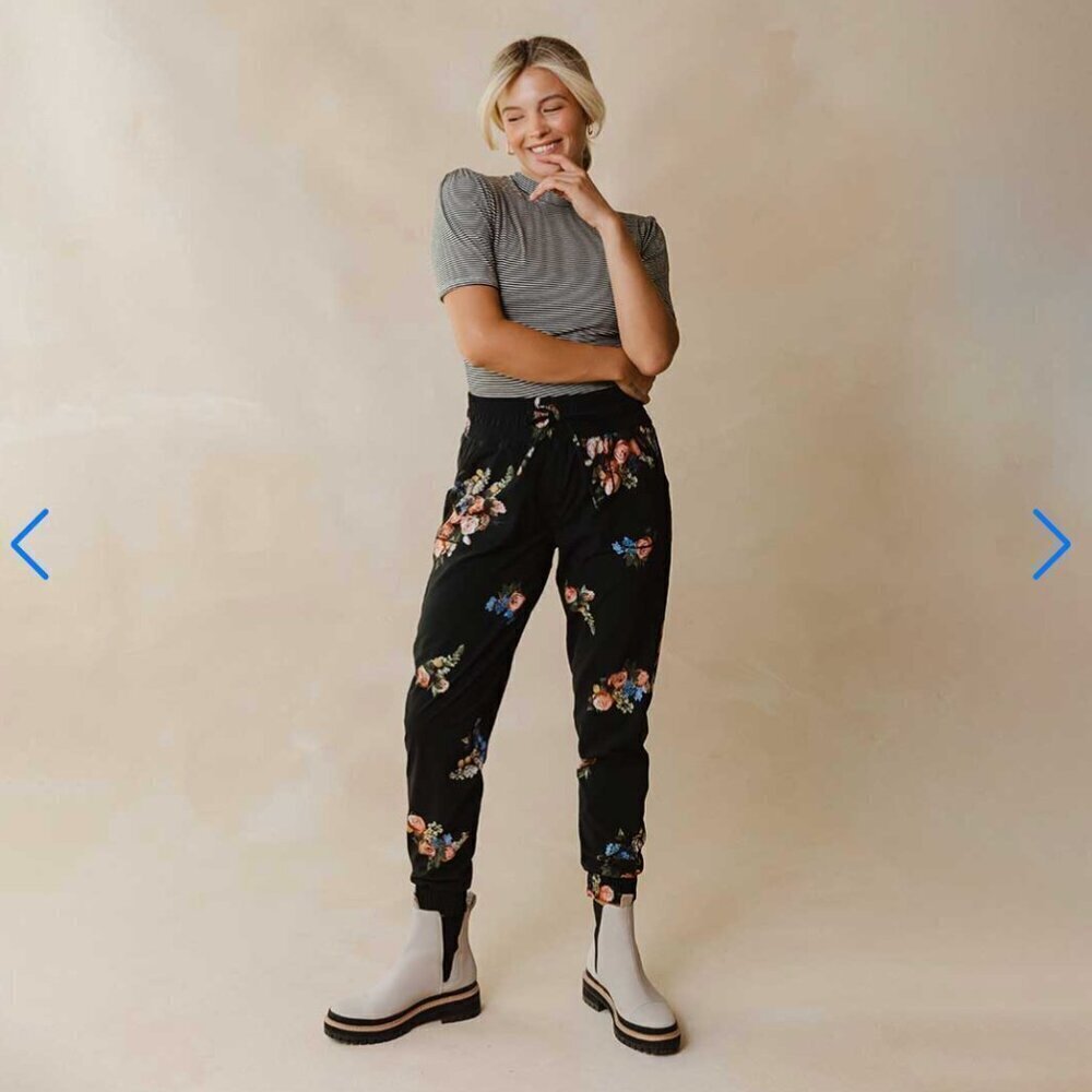Albion Destination Joggers, Rose Black, Size MP